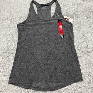 New Reebok Gray Tank Top